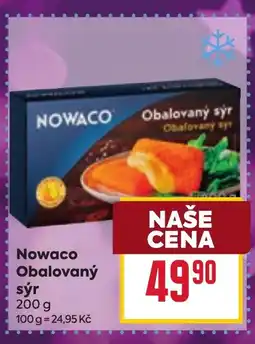 Billa NOWACO Obalovaný sýr nabídka