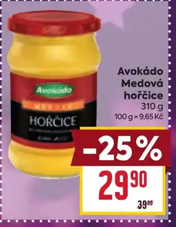 Billa Avokádo Medová hořčice nabídka