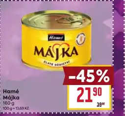 Billa Hamé Májka nabídka