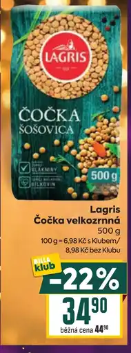 Billa Lagris Čočka velkozrnná nabídka