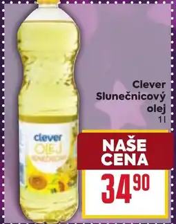 Billa Clever Slunečnicový olej nabídka