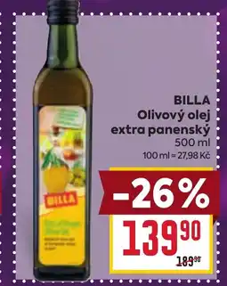 Billa BILLA Olivový olej extra panenský nabídka