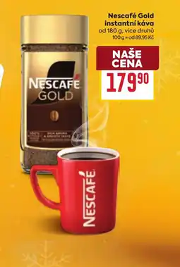 Billa Nescafé Gold instantní káva nabídka