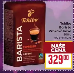 Billa Tchibo Barista Zrnková káva nabídka