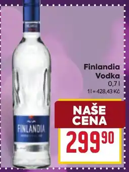 Billa Finlandia Vodka nabídka