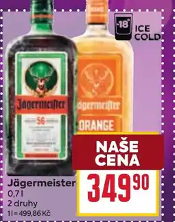 Billa Jägermeister nabídka