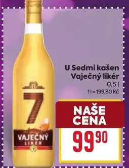Billa U Sedmi kašen Vaječný likér nabídka