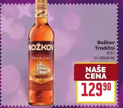 Billa Božkov Tradiční nabídka
