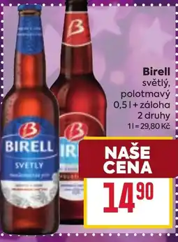 Billa Birell nabídka