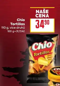 Billa Chio Tortillas nabídka