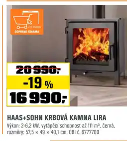 OBI Haas+sohn krbová kamna lira nabídka