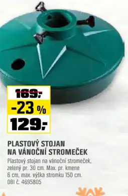 OBI Plastový stojan na vánoční stromeček nabídka