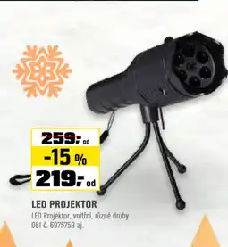 OBI Led projektor nabídka