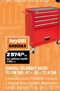 OBI Einhell dílenský vozík tc-tw 100, nabídka