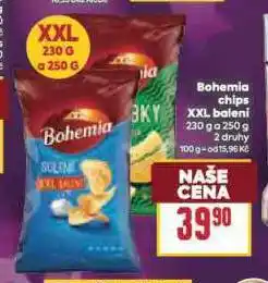 Billa Bohemia chips nabídka
