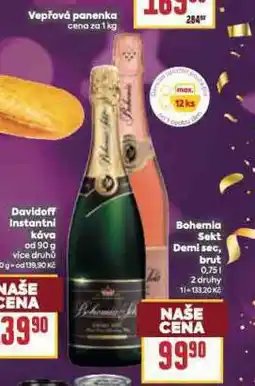 Billa Bohemia sekt demi sec nabídka