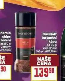 Billa Káva davidoff nabídka