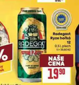 Billa Pivo radegast nabídka