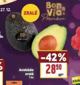 Billa Avokádo nabídka