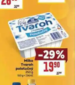 Billa Milko tvaroh nabídka