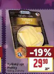 Billa Tylžský sýr nabídka