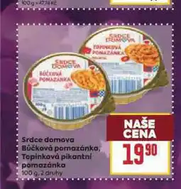 Billa Bůčková pomazánka nabídka