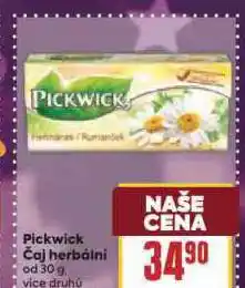 Billa Pickwick čaj nabídka