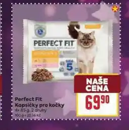 Billa Perfect fit granule pro kočky nabídka
