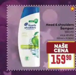 Billa Head & shoulders šampon na vlasy nabídka