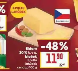 Billa Eidam 30% nabídka