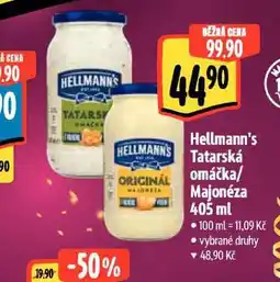 Albert Hellmann's tatarská omáčka nabídka