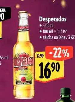Albert Pivo desperados nabídka