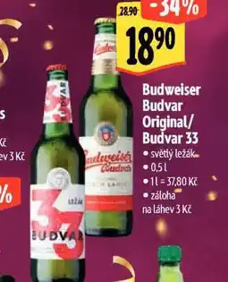 Albert Pivo budvar 33 nabídka