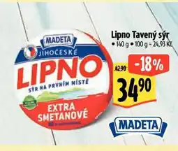 Albert Lipno tavený sýr nabídka