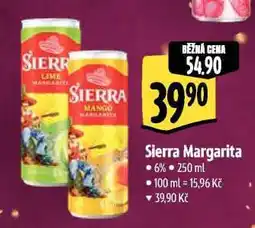 Albert Sierra margarita drink nabídka