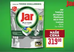 Billa Jar Tablety do myčky Platinum All In One Lemon nabídka