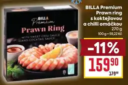 Billa BILLA Premium Prawn ring s koktejlovou a chilli omáčkou nabídka
