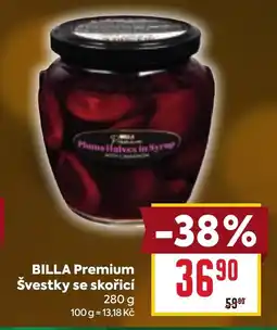 Billa BILLA Premium Švestky se skořicí nabídka