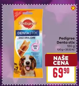 Billa Pedigree Denta stix nabídka