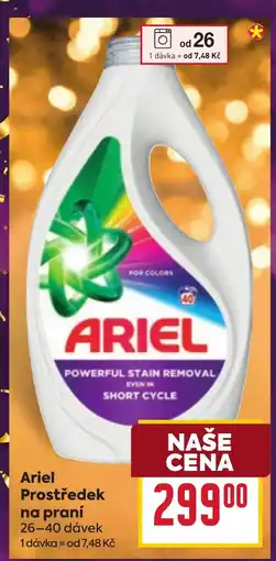 Billa ARIEL Prostředek na praní nabídka