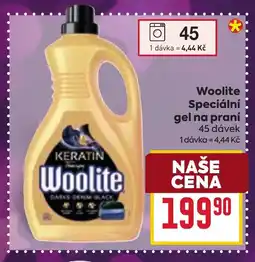 Billa Woolite Speciální gel na praní nabídka