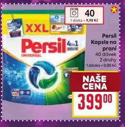 Billa Persil Kapsle na praní nabídka