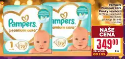 Billa Pampers Premium Care Plenky newborn nabídka