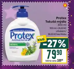Billa Protex Tekuté mýdlo nabídka
