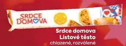 Billa Srdce domova Listové těsto nabídka