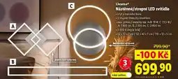 Lidl LivarnoⓇ Nástěnné/stropní LED svítidlo nabídka