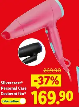 Lidl SilvercrestⓇ Personal Care Cestovní fén nabídka