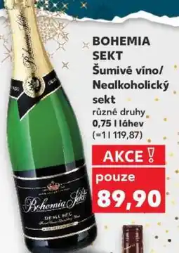 Kaufland Bohemia Sekt nabídka