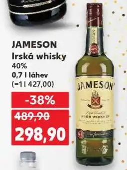 Kaufland Jameson irská whisky nabídka