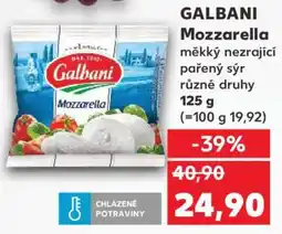 Kaufland Galbani mozzarella nabídka
